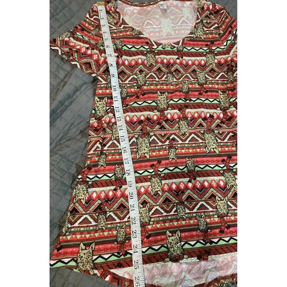 Lularoe Classic Tee Womens XS short sleeve Scottish Terrier Christmas Scottie - Picture 3 of 6